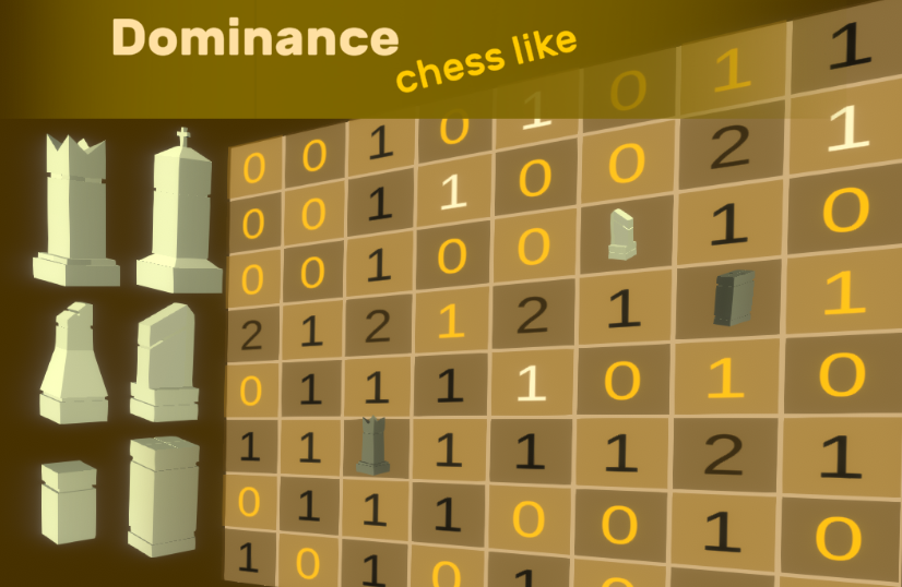 Dominance Chess Like Strategy Game